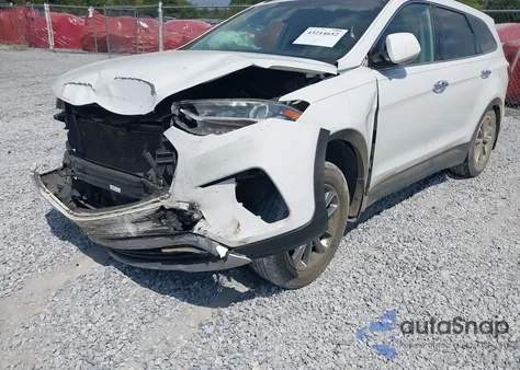 2018 Hyundai Santa Fe Se из США, поврежденный, VIN KM8SN4HF8JU260890